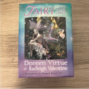 DOREEN VIRTUE & RADLEIGH VALENTINE Fairy Tarot Cards - 78 Card Deck & Guidebook